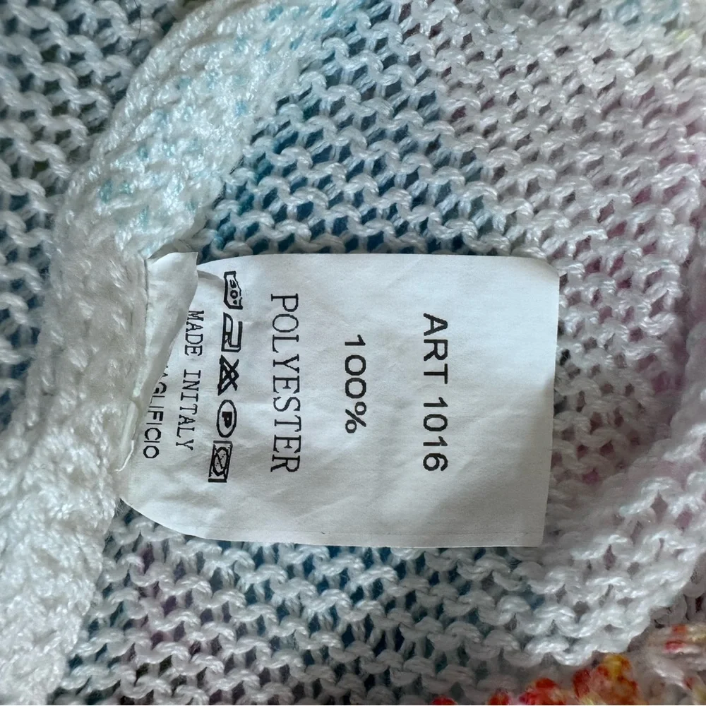 Yolly Italy Colorful Abstract Knit Sweater - Picture 6 of 6